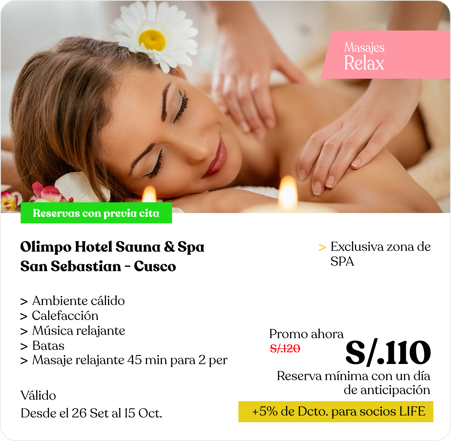 promocion masajes 25 de 25